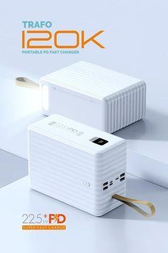 Портативна батарея POWER WAY TRAFO 120K 120 000 mAh 22.5W (LO) 7317 фото