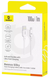 Кабель Baseus Silky Series USB to Type-C 100W 1m(Супер силікон) (ММ) White 5714 фото 3