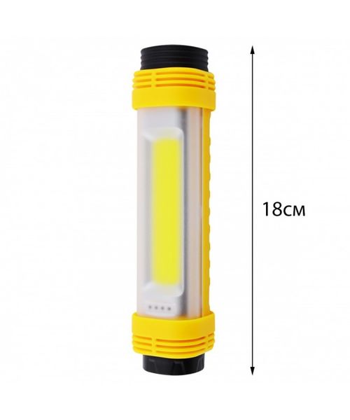 LED фонарь JS-X6-COB 2600 mAh (EN) Yellow 1956 фото