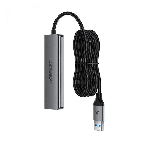 HUB адаптер ACEFAST USB-A 4-in-1 HUB J17 |1m, 5Gbps| (UPD) Black 7516 фото