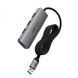 HUB адаптер ACEFAST USB-A 4-in-1 HUB J17 |1m, 5Gbps| (UPD) Black 7516 фото 1