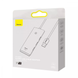 Hub адаптер Baseus Lite Series 4-Port Hub Adapter 25cm (USB-A to USB 3.0*4+ Type-C) (UPD) Black 5967 фото 4