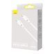 Кабель Baseus Superior Series Fast Charging Type-C to Type-C PD 100W (1m) (EN) White 7466 фото 3