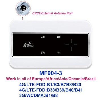 4G Wi-Fi роутер Tiangie MF904-3 (DS) White 3022 фото