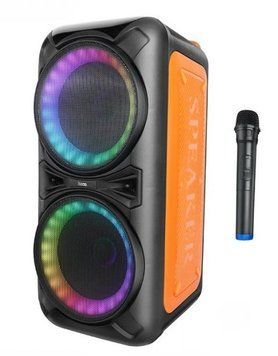 Портативна колонка Hoco Sounding BT speaker DS42 plus |BT5.0, TWS, AUX/USB/TF/FM, 30W| (UPD) (black) 4009 фото