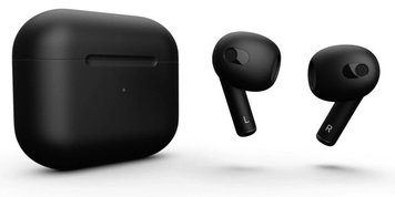 Беспроводные наушники Apple AirPods 3 1/1 (MM) Black 3184 фото