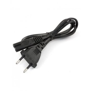 Кабель Vention 2-Prong Power Cord 1.8M C7 Connector EU Plug (ZCLBAC) (KT) Black 2191 фото