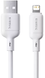 Кабель Baseus Silky Series USB to Lightning 2.4A 1m(Супер силікон) White 5716 фото 1