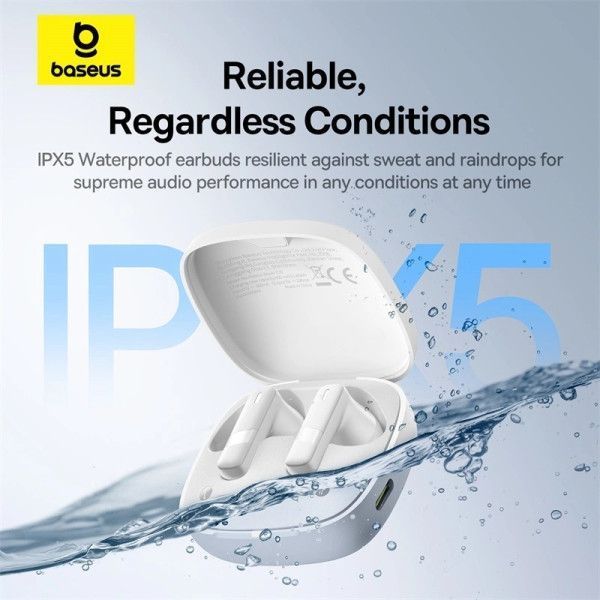 Беспроводные наушники Baseus Bowie E20 True Wireless Earphones (MM) White 7468 фото