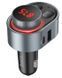 АЗП Hoco FM Launcher E72 Alegria 30W (2xUSB + Type-C) (UPD) Black 1592 фото 2