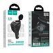 Адаптер автомобільний HOCO Thunder Power Cigarette Lighter with display Z34 |2USB, 3.1A, input:12-24V, LED дісплей, Fast Charge| (UPD) Black 4109 фото 2
