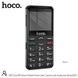 Мобільний телефон HOCO 1385 Dual SIM easy Mobile Phone with Camera and Assistance Button |18h call, 566h standby| (UPD) Black 3140 фото 1