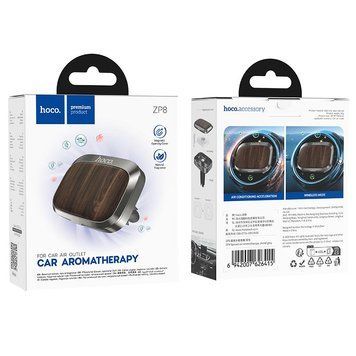 Ароматизатор HOCO ZP8 Spread car aromatherapy Gray (MM) 3365 фото