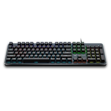 Дротова клавіатура MeeTion LED Mechanical Gaming Keyboard MK007 |UkrRU/EN раскладки| (UPD) Black 2297 фото