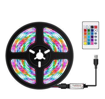 Світлодіодна стрічка LED LAMP 5м+ QR код LED LAMP MDX-155/USB/Пульт (LO) 3860 фото