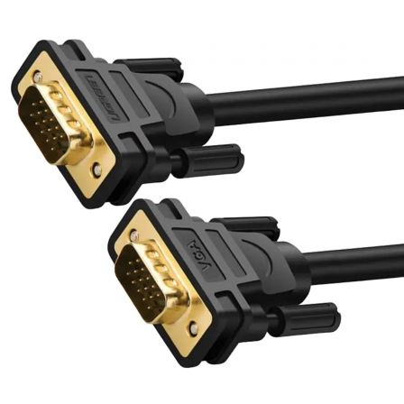 Кабель UGREEN VG101 VGA Maie to Male Cable 1m (black) (KT) 3149 фото