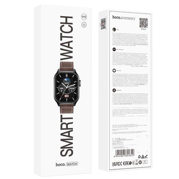 Смарт часы HOCO Y17 Smart sports watch (call version) | (UPD) Black 3372 фото