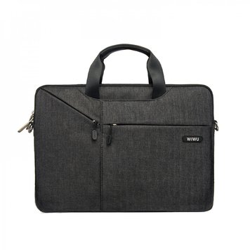 Сумка для ноутбука WIWU City Commuter Bag 15,6" (EN) Black 2855 фото