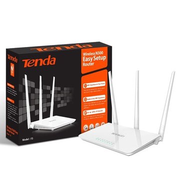 WiFi-роутер Tenda F3 300M (DS) White 2871 фото