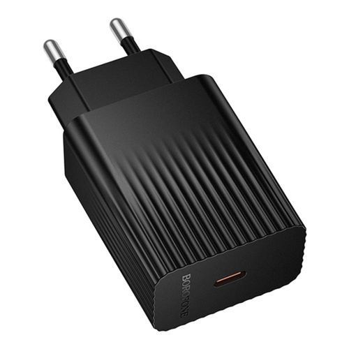 СЗУ Borofone BAS73A 1USB-C PD/QC 20W (MMA) Black 7471 фото