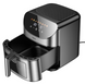Аерогриль Hoco air fryer with touch screen and window HE21 |1700W, 8L| (UPD) Black 3962 фото 1
