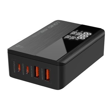 МЗП LDNIO LED A4808Q |2USB/2Type-C, PD65W/QC3.0| (UPD) Black 2542 фото