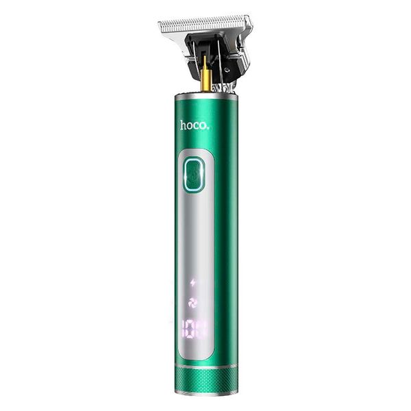 Машинка для стрижки HOCO Breeze electric Hair cutter DAR03 |90min|(4 насадки/3,6,9 мм) (UPD) Green 2193 фото