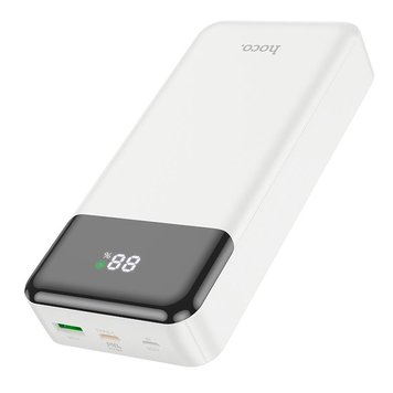 Портативна батарея HOCO J102A 20000mAh |2USB/Type-C, 20W/3A, PD/QC| (UPD) White 1968 фото