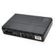 Источник бесперебойного питания UPS-18W DC1019P для роутеров/коммутаторов/PON/POE-430, 5/9/12V, 1/2A, Li-ion 20000MAh, (DS) Black 7424 фото 1