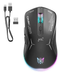 Миша Onikuma Wired+2.4G RGB Gaming Mouse CW917 |800-4800DPI (UPD) Black 7274 фото 1