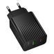 СЗУ Borofone BAS74A 1USB-C/1USB PD/QC 20W (MMA) Black 7473 фото 2