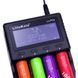 Зарядний пристрій Liitokala Lii-PD4, 4 канала, Ni-Mh/Li-ion/LiFePo4, 220V/12V, LCD, Box (Lux) 7374 фото 2