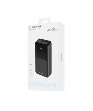 Портативная Батарея Proove Illuminator SE 22.5W 20000mAh (EN) Black 3380 фото