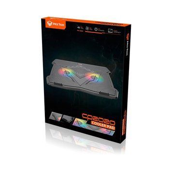 Кулер для ноутбука MeeTion CoolingPad CP2020 |9-14"| (UPD) Black 4819 фото