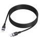 Кабель HOCO Lightning Generous charging data cable with display X118 |1m, 2.4A|(UPD) Black 7524 фото 2