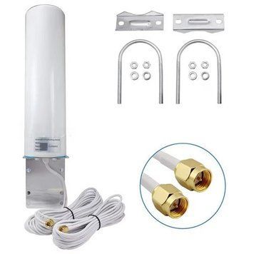 3G/4G LTE Антена циліндрична SMA(всеспрямована) (DS) White 3465 фото