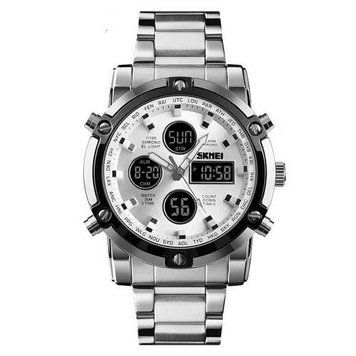 Часы наручные 1389SI SKMEI,(Lux) SILVER-SILVER 3087 фото