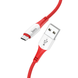 Кабель HOCO Micro USB Ferry charging data cable X70 |1m, 2.4A| (UPD) (Red) 5928 фото 1