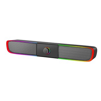 Акустика для ПК XTRIKE ME RGB Backlight SK-600 2*3W, USB/AUX| (UPD) Black 2253 фото