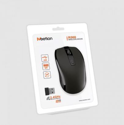 Миша MeeTion Wireless Mouse 2.4 G MT-R560 (UPD) Black 5230 фото