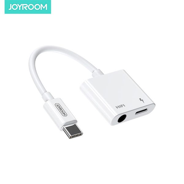 Перехідник JOYROOM Ben Series Type-C to HIFI + PD Audio Converter SH-C1 (2019) |3A|(UPD) White 2845 фото