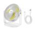 Вентилятор Hocol desktop fan F14 |4 speed, 360 degree fold, Night Light| (KT) White 2205 фото 4