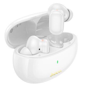 Бездротові навушники HOCO Praise true wireless ANC noise cancelling BT headset EQ17 |BT5.4, 40/400mAh, 7h| (UPD) White 3976 фото