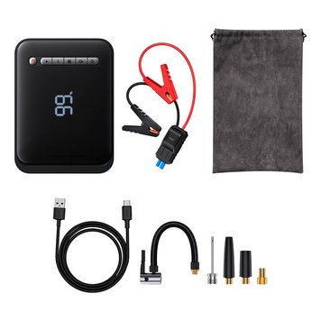 Пусковое Устройство Baseus Super Energy 2-in-1 Car Jump Starter 8000 mAh (EN) Black 3348 фото