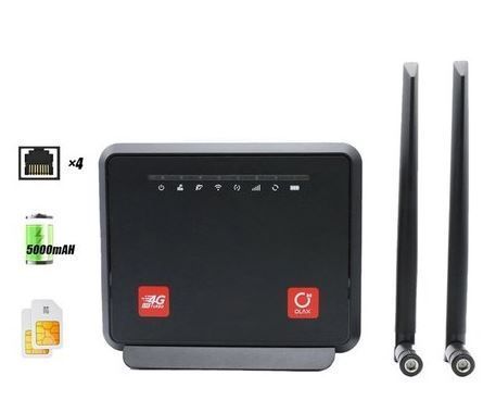 4G WiFi Роутер Olax MC60 (DS) Black 3926 фото