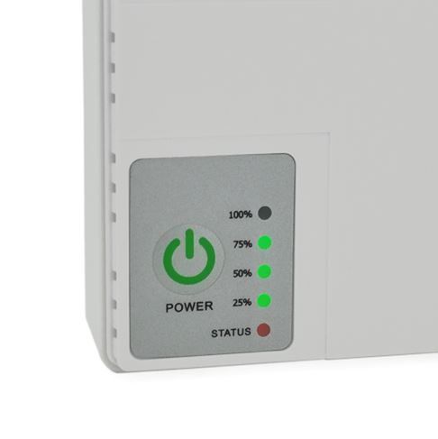 Джерело безперебійного живлення UPS-18W DC1018P для роутерів/комутаторів/PON/POE-430, 5/9/12V, 1/2A, Li-ion 8800MAh, (DS) White 4026 фото