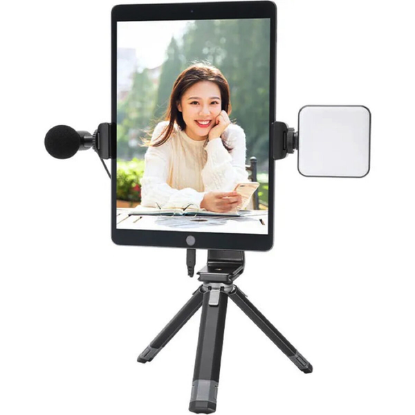 Тримач для телефону\планшету Ulanzi Vijim Stretchable Tablet Clip(126 мм-226 мм)(Для штатива під гвинт) (UV-DZ280 ST-20) (KT) Black 5886 фото