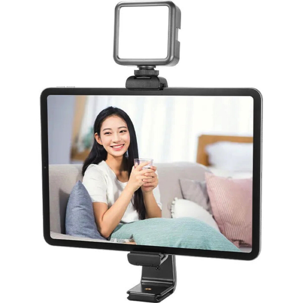Тримач для телефону\планшету Ulanzi Vijim Stretchable Tablet Clip(126 мм-226 мм)(Для штатива під гвинт) (UV-DZ280 ST-20) (KT) Black 5886 фото