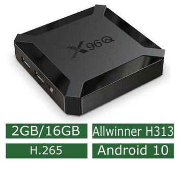 Android Смарт Приставка X96Q 2G/16G (DS) Black 2530 фото