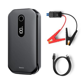 Пусковий пристрій для авто BASEUS Super Energy Pro Car Jump Starter 12000mah |5V/3A, Peak current1000A| (CRJS03-09) (UPD) Black 3349 фото